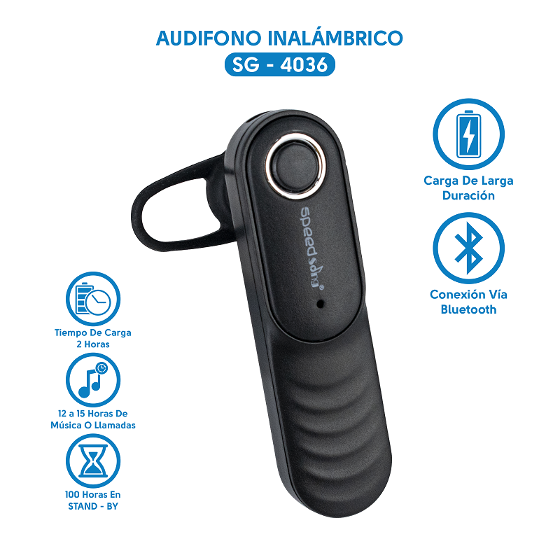 Comprar Audifono Manos Libres Inalambrico en Electroshopy